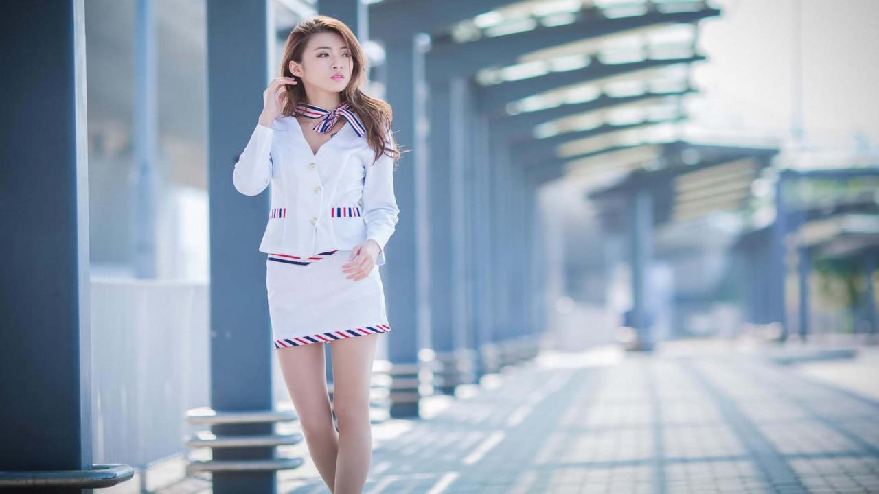 奇迹暖暖空军套装，翱翔天际的美丽风采